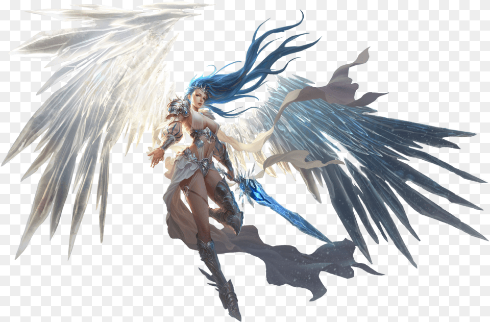 Thumb Image League Of Angels Glacia, Angel, Adult, Wedding, Person Free Png