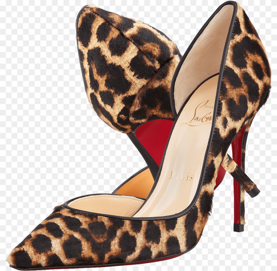 Thumb Leopard Print Louis Vuitton Shoes, Clothing, Footwear, High Heel, Shoe Png Image