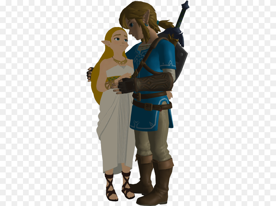 Thumb Image Link Breath Of The Wild Transparent, Clothing, Costume, Person, Book Free Png