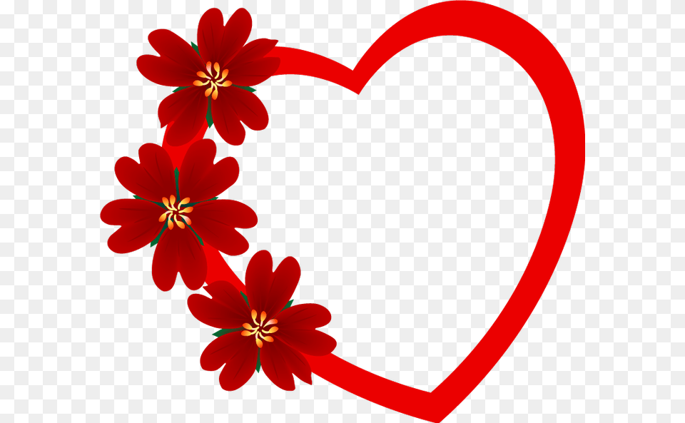 Thumb Image Love Frame Transparent Background, Flower, Plant, Heart Free Png
