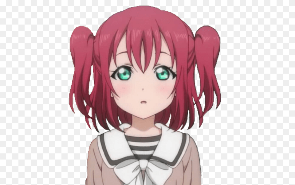 Thumb Image Love Live Ruby Hair, Publication, Book, Comics, Adult Free Transparent Png