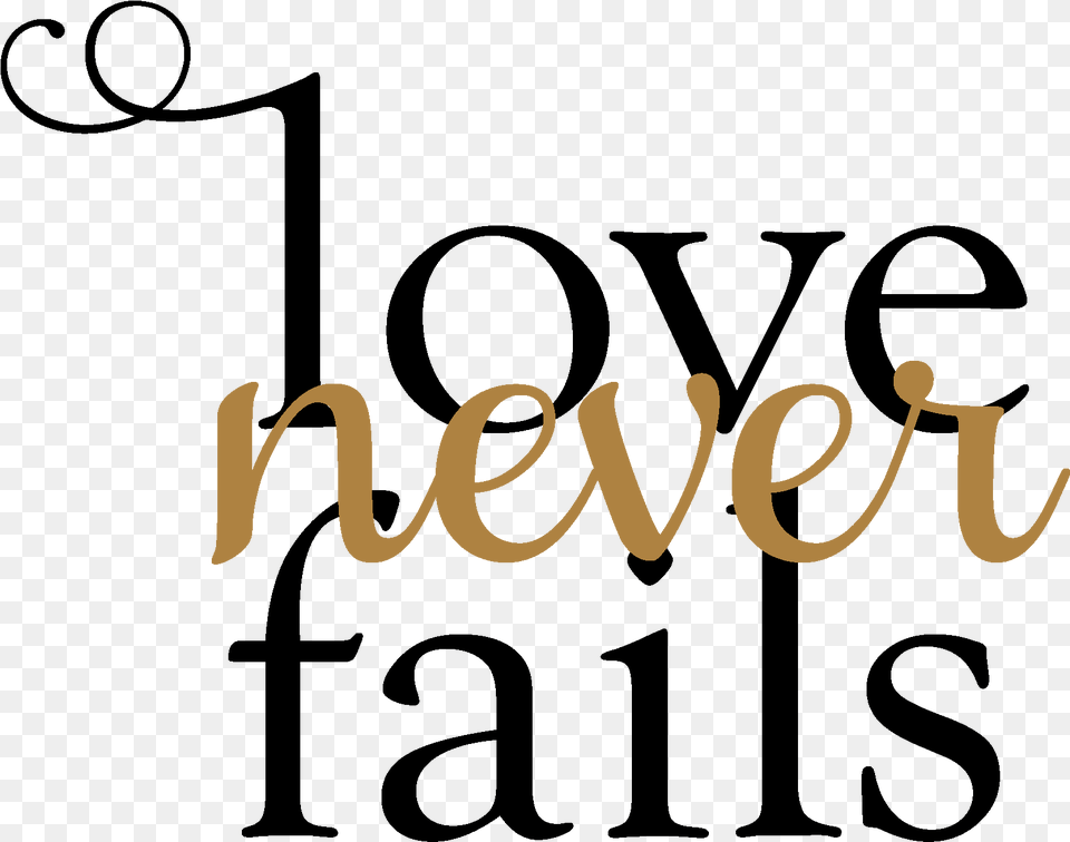 Thumb Image Love Never Fails, Text, Logo Free Png