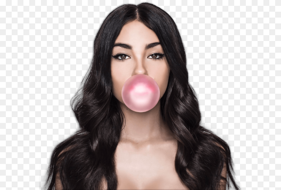 Thumb Image Madison Beer Face, Adult, Female, Gum, Person Free Transparent Png