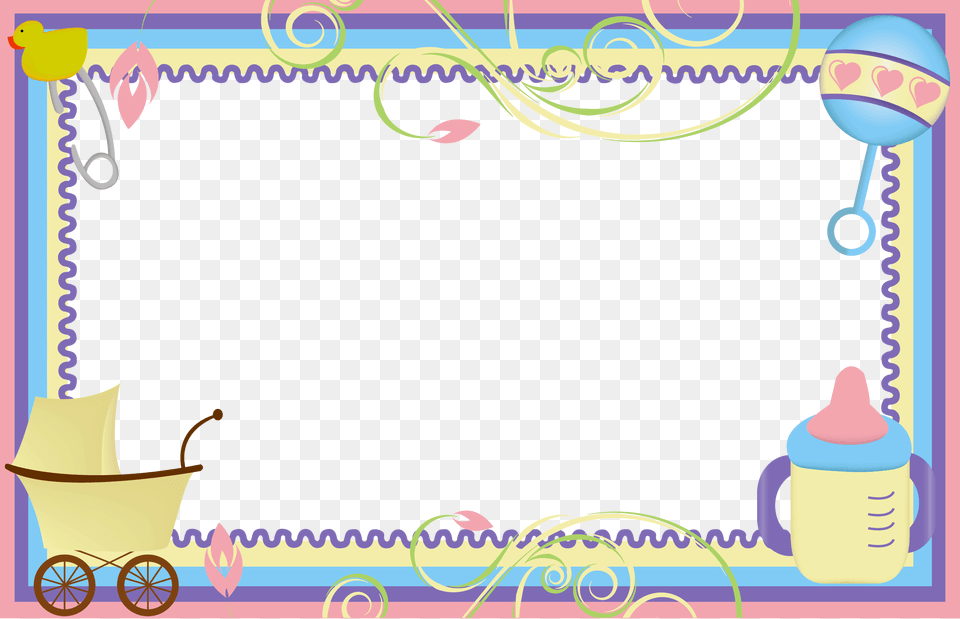 Thumb Image Marcos Para Invitacion Baby Shower, Blackboard Free Png