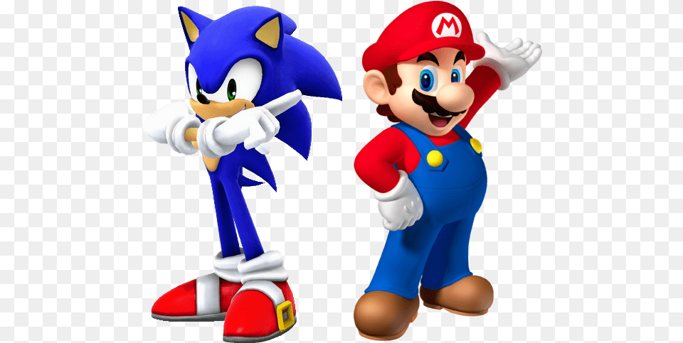 Thumb Image Mario And Sonic, Baby, Person, Game, Super Mario Free Png Download