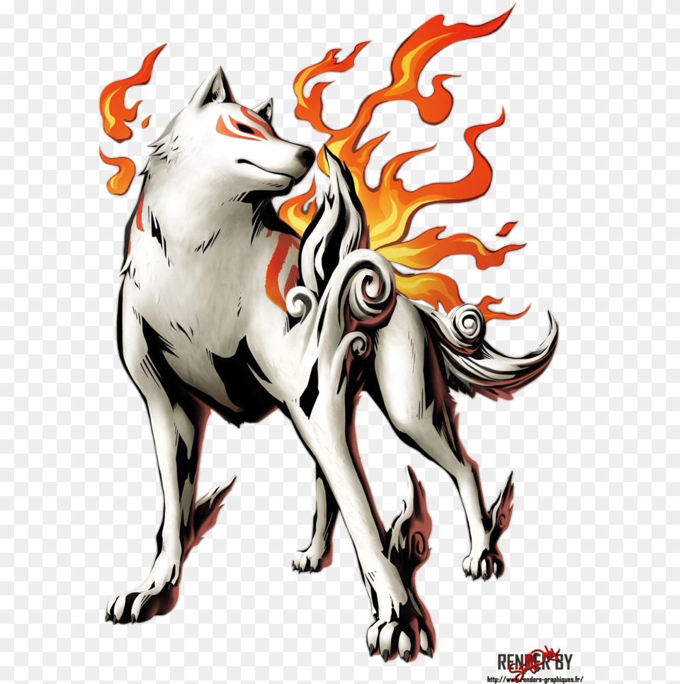 Thumb Image Marvel Vs Capcom Amaterasu, Animal, Dinosaur, Reptile, Mammal Free Png Download