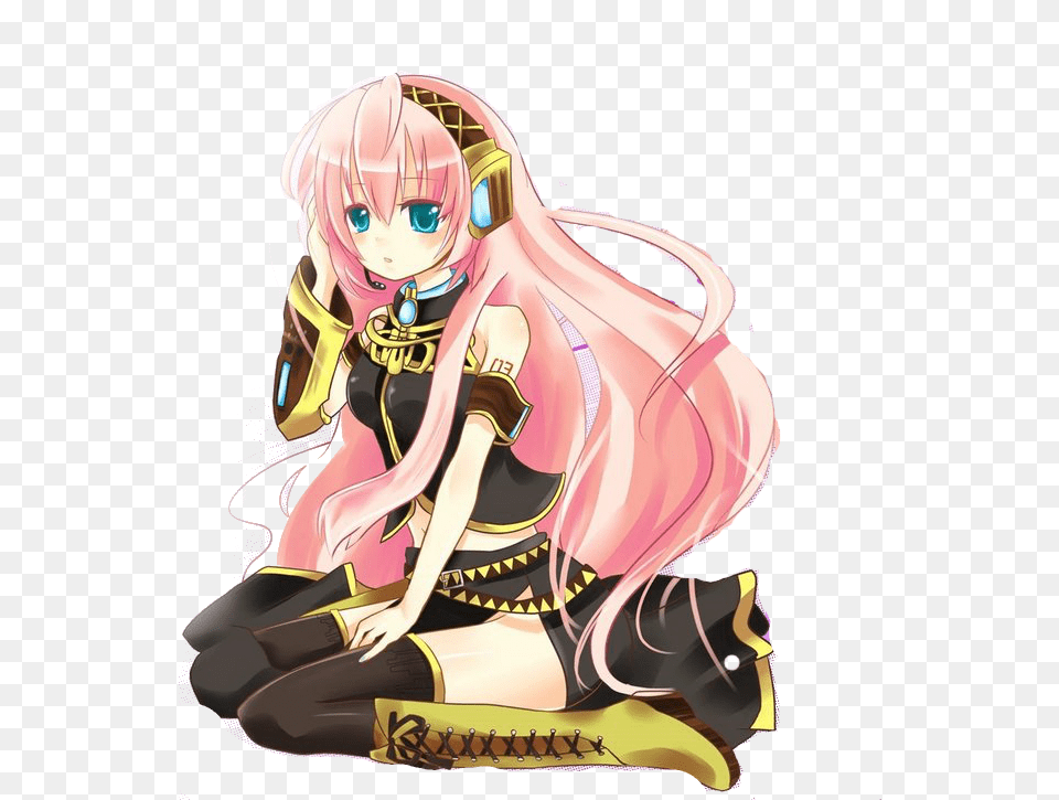 Thumb Megurine Luka Chibi, Publication, Book, Comics, Adult Png Image