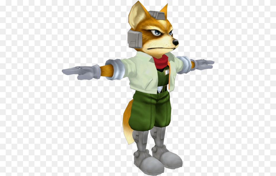 Thumb Image Melee Fox T Pose, Figurine, Baby, Person, Brush Free Transparent Png