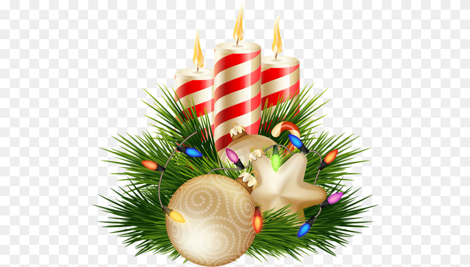 Thumb Merry Christmas Candle Png Image