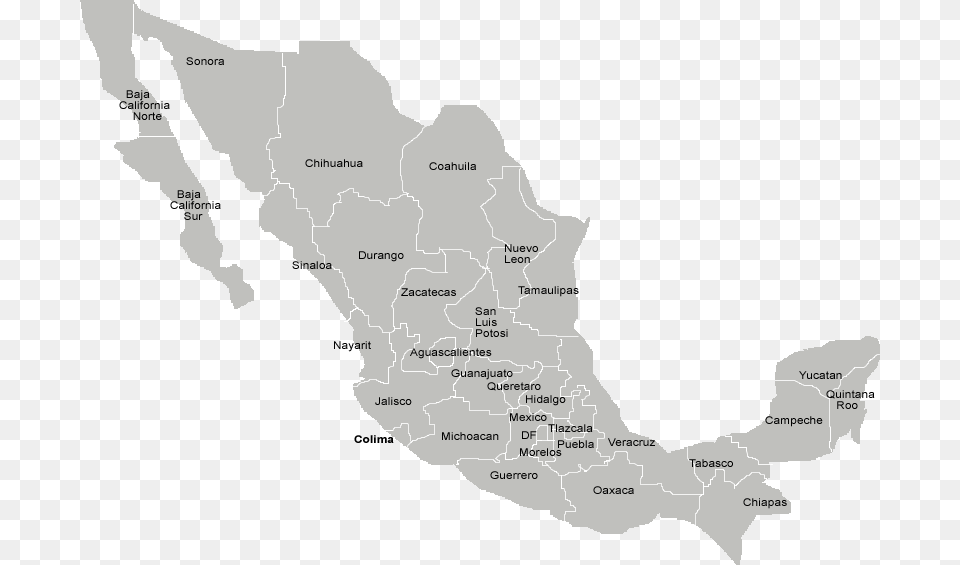 Thumb Image Mexico Country Map, Chart, Plot, Atlas, Diagram Free Png Download