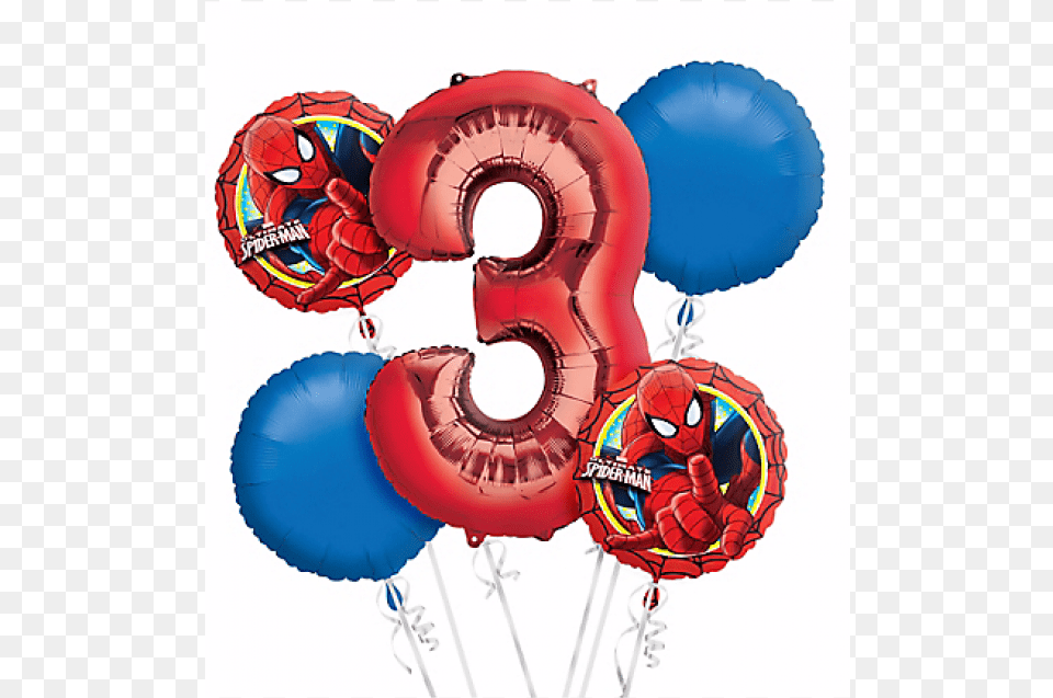 Thumb Image Minnie Mouse 3rd Birthday Balloons, Balloon, Number, Symbol, Text Free Png