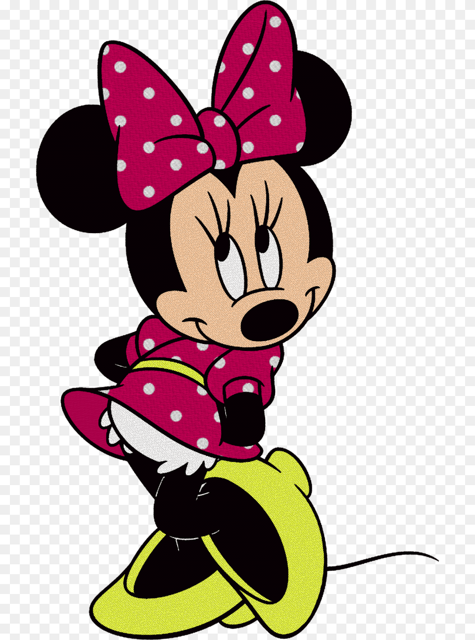 Thumb Minnie Mouse, Cartoon, Baby, Person Png Image