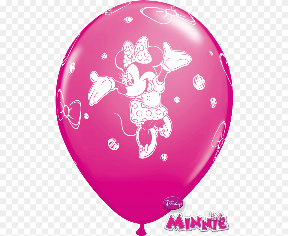 Thumb Image Minnie Mouse Latex Balloons, Balloon Free Transparent Png