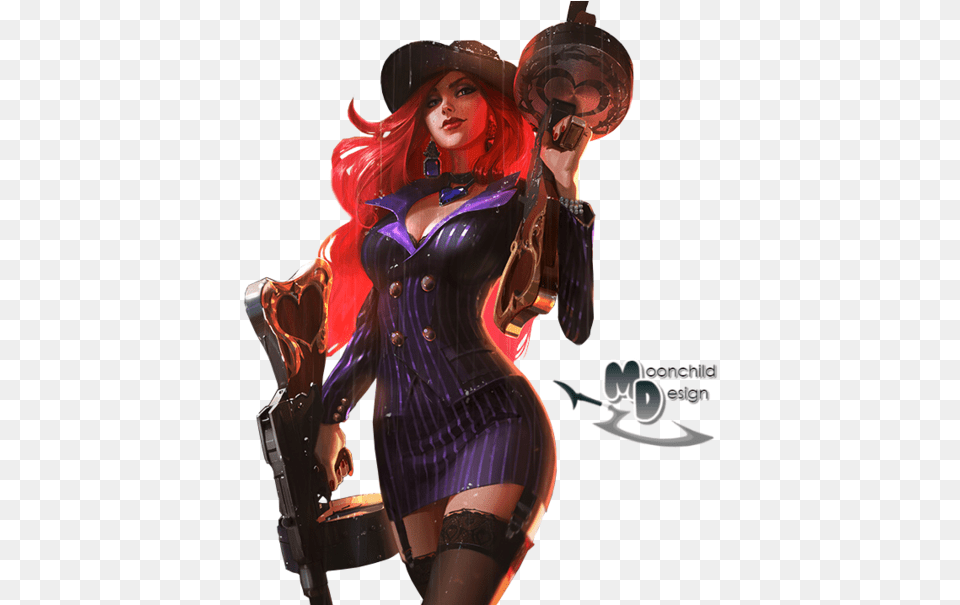 Thumb Image Miss Fortune Lol, Adult, Person, Woman, Female Free Png Download
