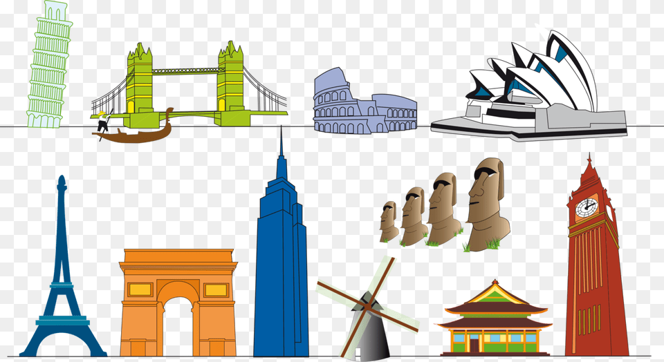 Thumb Image Monument Clipart, Architecture, Building, Clock Tower, Tower Free Png Download