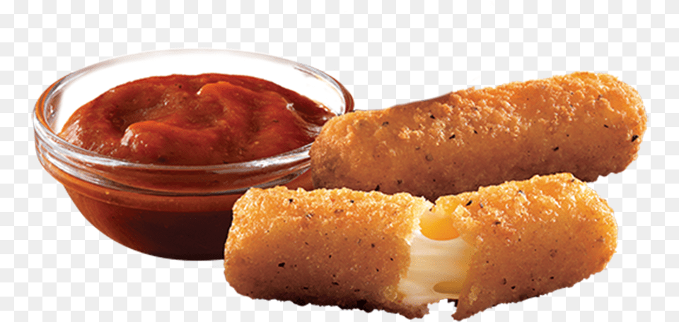 Thumb Image Mozzarella Sticks, Food, Ketchup, Bread Free Png Download