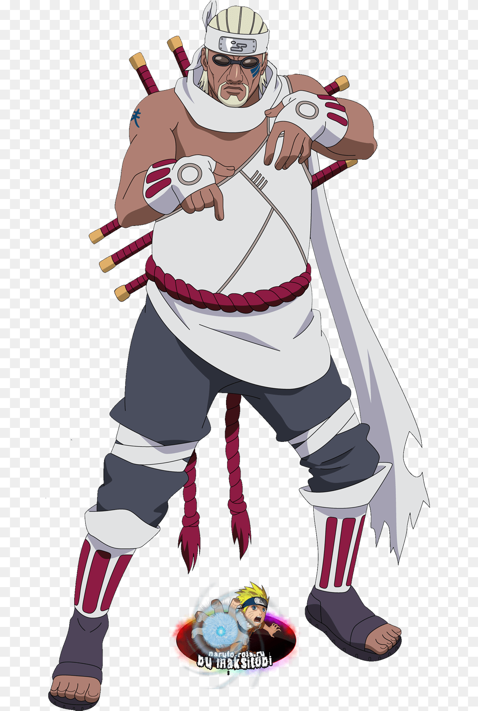 Thumb Image Naruto Killer Bee, Person, Book, Comics, Publication Png