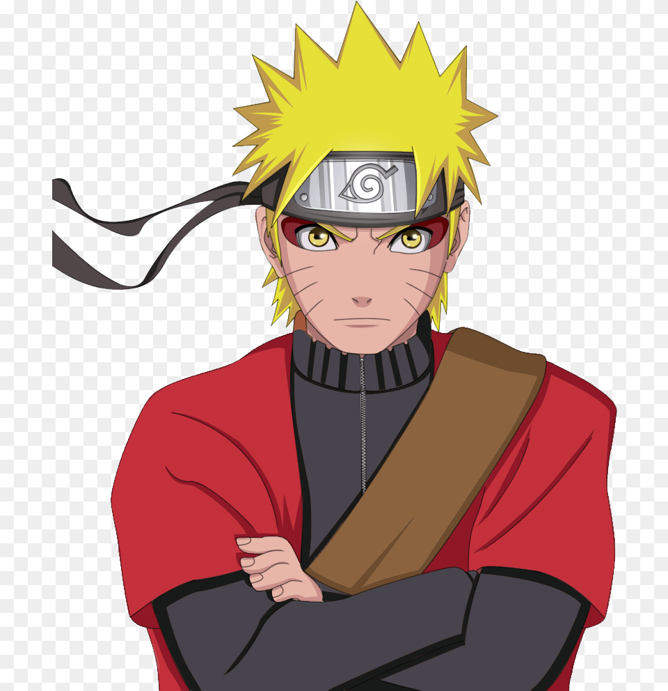 Thumb Image Naruto Sage Mode, Book, Comics, Publication, Person Free Png