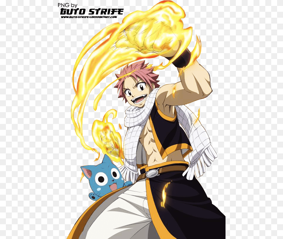 Thumb Image Natsu Fairy Tail, Publication, Book, Comics, Adult Free Png Download
