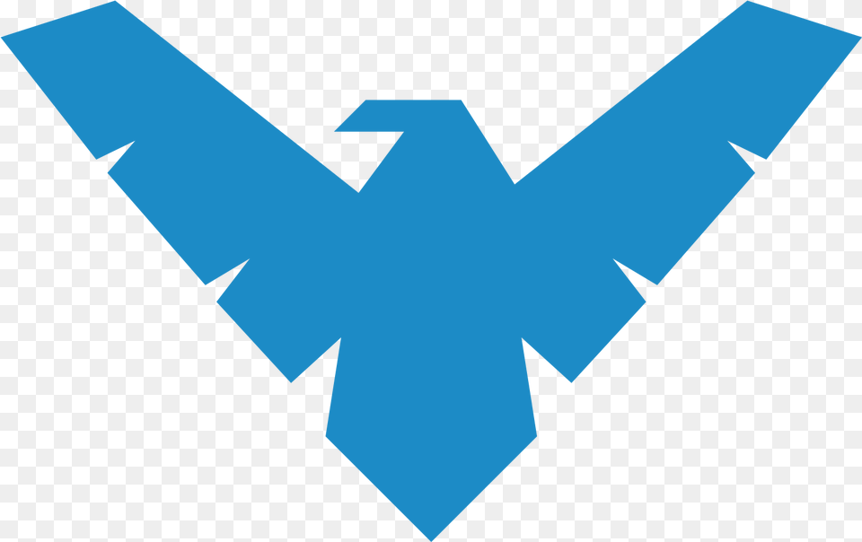 Thumb Image Nightwing Logo, Symbol, Animal, Fish, Sea Life Png