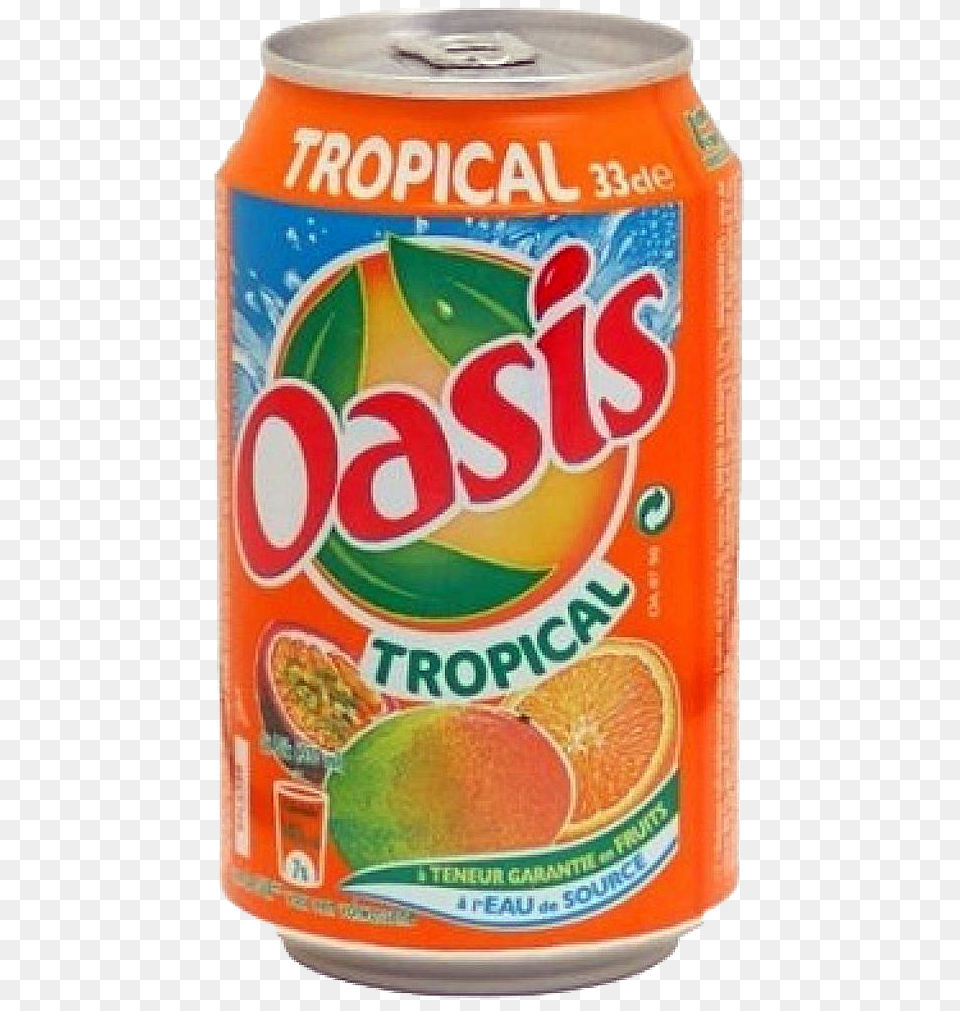 Thumb Image Oasis Tropical, Can, Tin Free Png Download