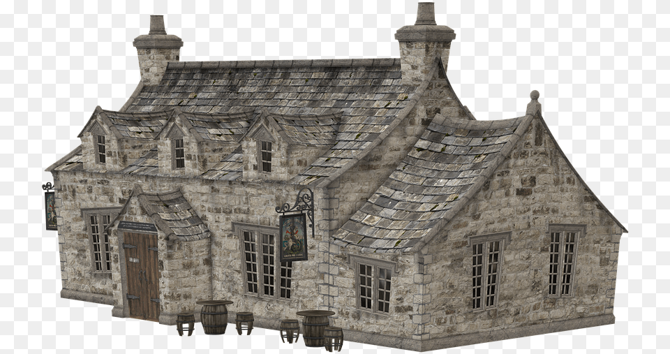 Thumb Image Old House No Background, Architecture, Rural, Outdoors, Nature Png