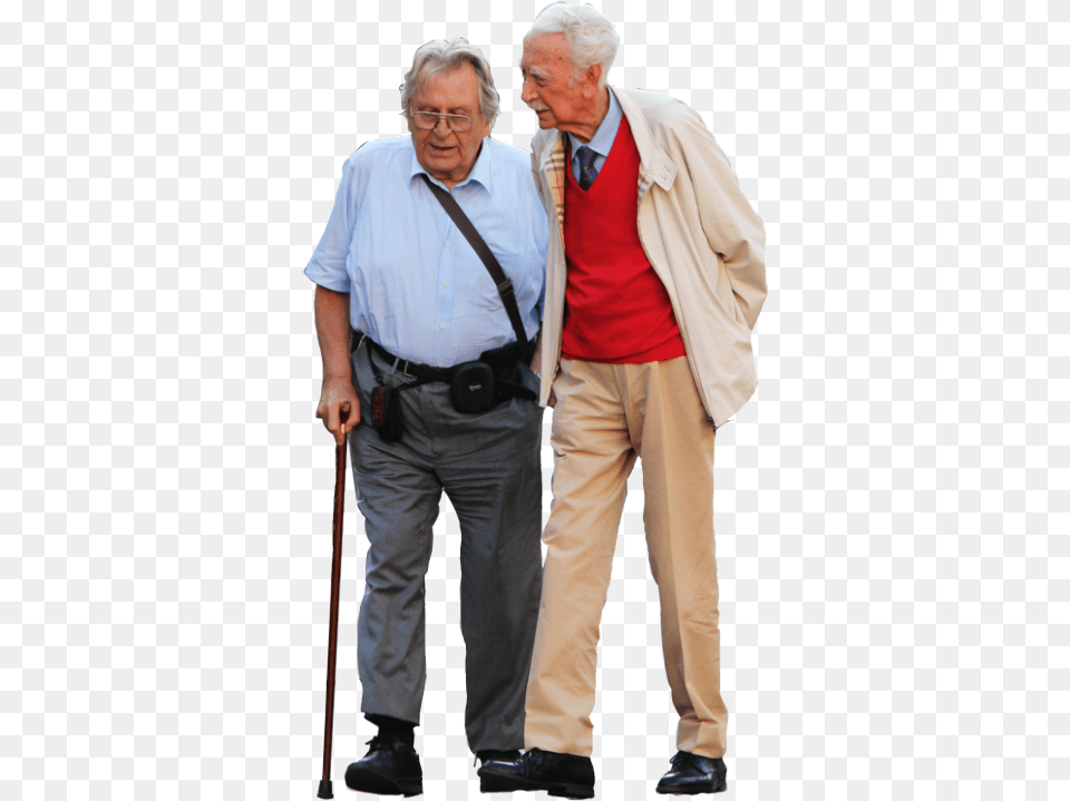 Thumb Old People Walking, Person, Adult, Male, Man Png Image