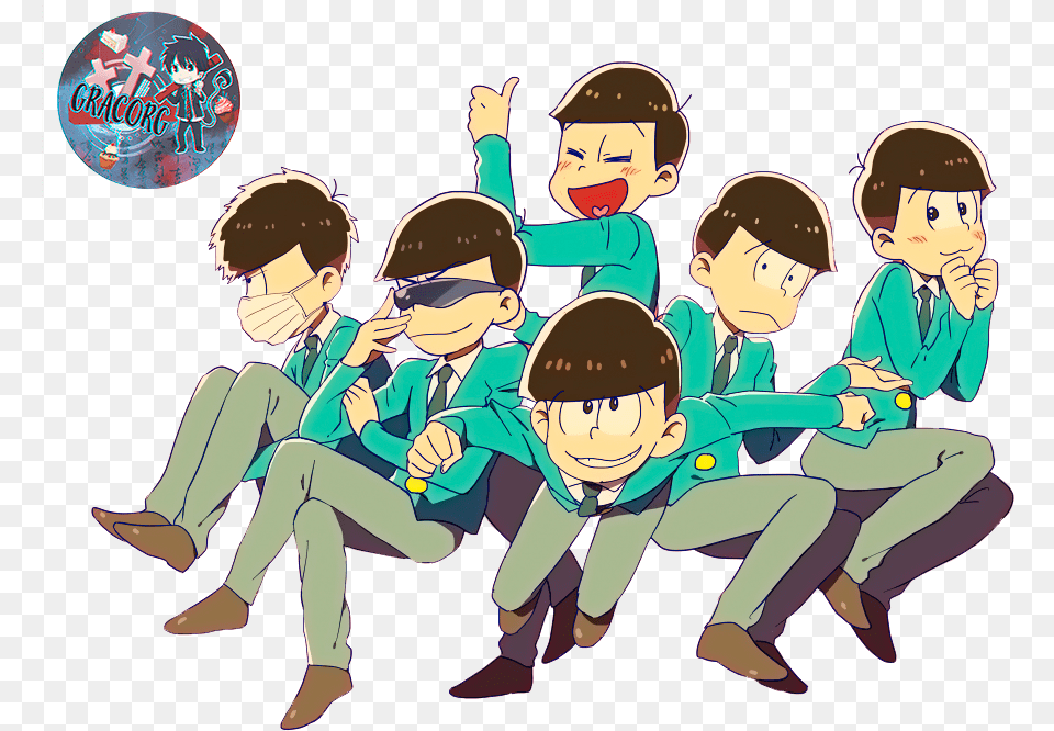 Thumb Image Osomatsu San Pack, Book, Comics, Publication, Baby Free Transparent Png