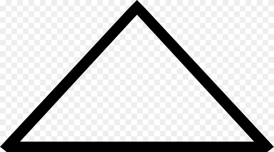Thumb Image Outline Image Of Triangle, Sword, Weapon Png