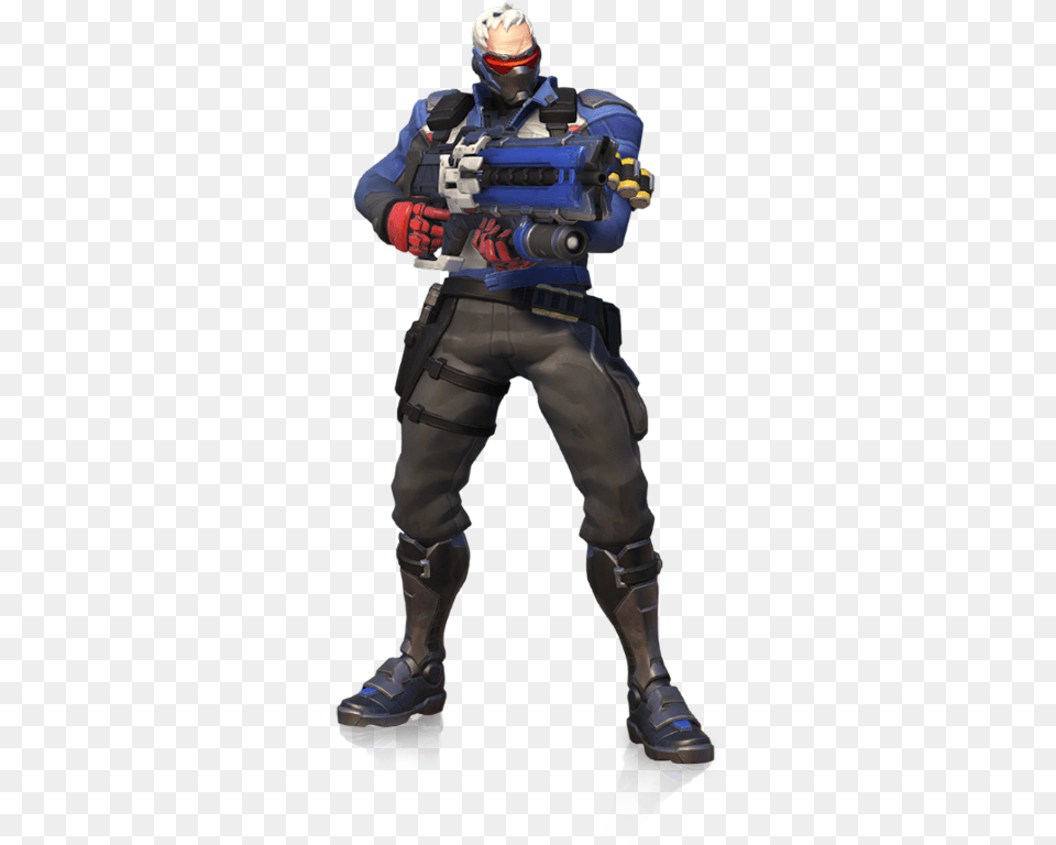 Thumb Image Overwatch Soldier 76, Person, People, Adult, Man Free Png