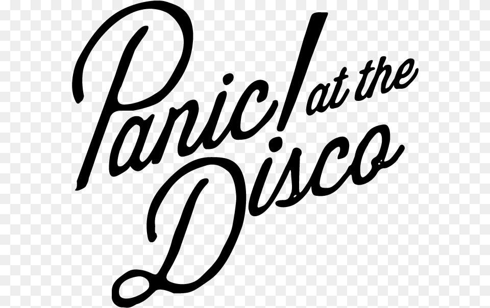Thumb Image Panic At The Disco Band Logo, Gray Free Transparent Png