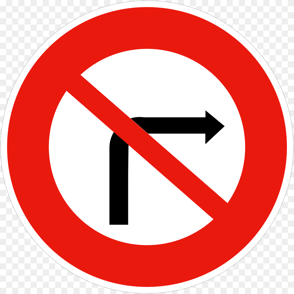 Thumb Image Panneau Interdiction De Tourner Gauche, Sign, Symbol, Road Sign Png