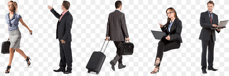 Thumb Image People Cut Out Business, Woman, Adult, Bag, Suit Png