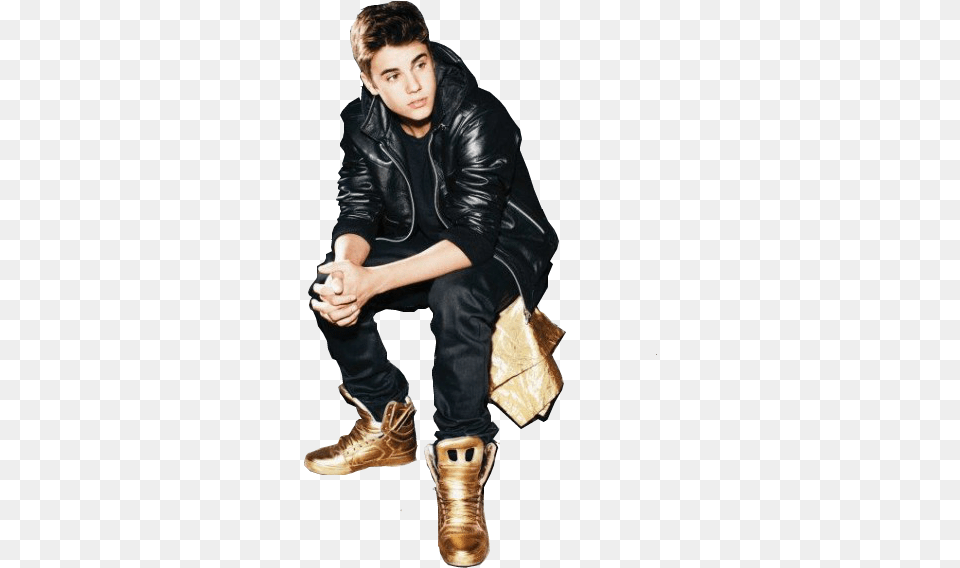 Thumb Image Photoshoot Justin Bieber, Clothing, Coat, Footwear, Shoe Free Png Download