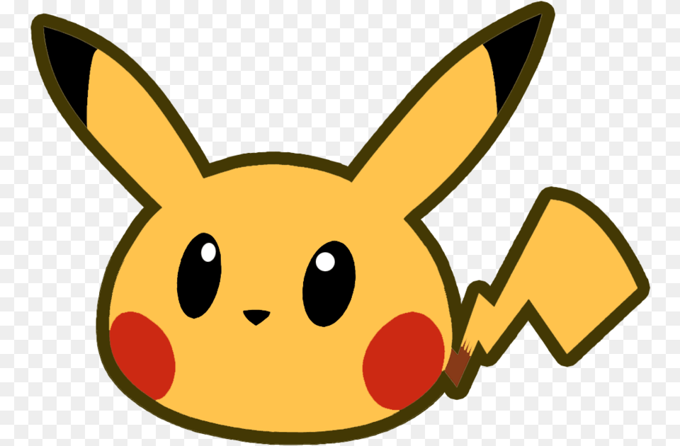 Thumb Image Pikachu Head, Plush, Toy, Animal, Mammal Free Png