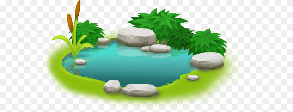 Thumb Image Pond Clipart Water, Outdoors, Nature, Birthday Cake Free Transparent Png