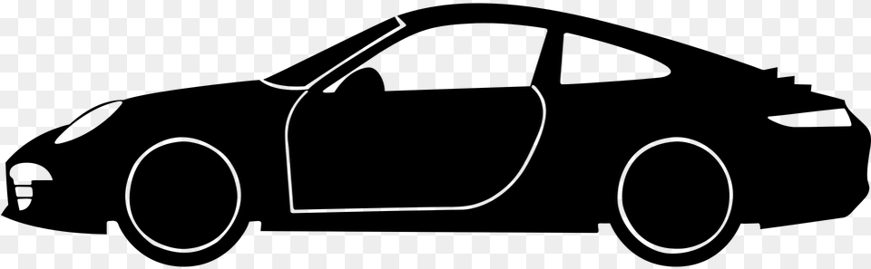 Thumb Image Porsche 911 Car Silhouette, Gray Png