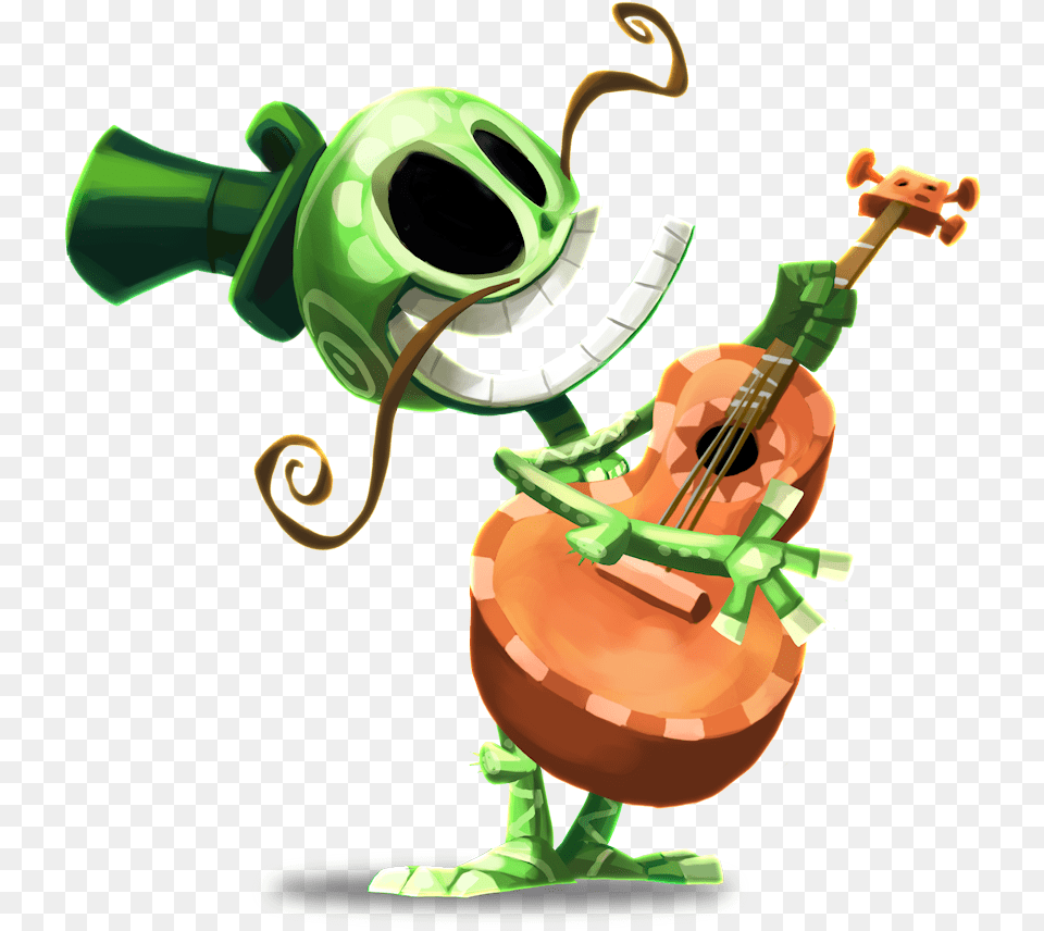 Thumb Image Rayman Legends Mexican Skeleton, Musical Instrument Free Png