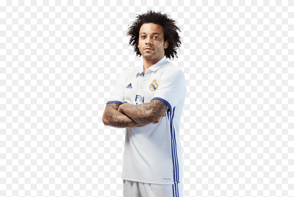 Thumb Image Real Madrid Marcelo, Clothing, Shirt, T-shirt, Tattoo Free Png