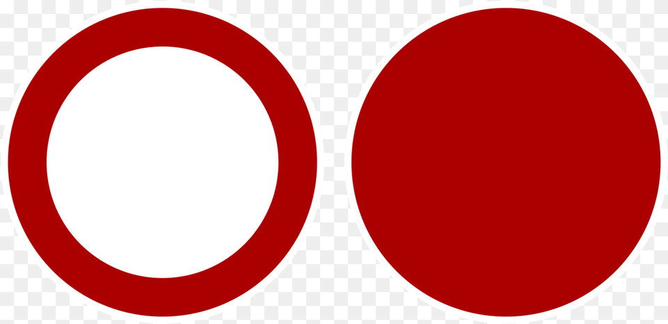 Thumb Image Red Round Circle, Sign, Symbol, Oval, Road Sign Free Png Download