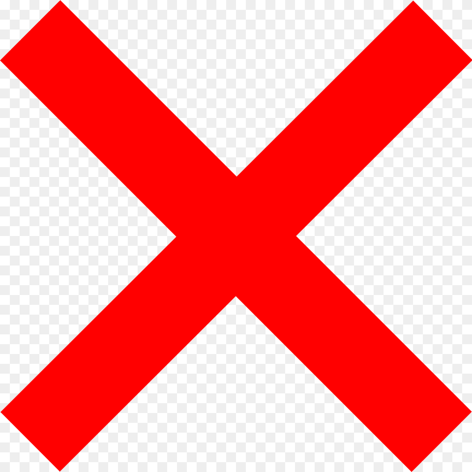 Thumb Image Red X, Symbol, Logo Free Png