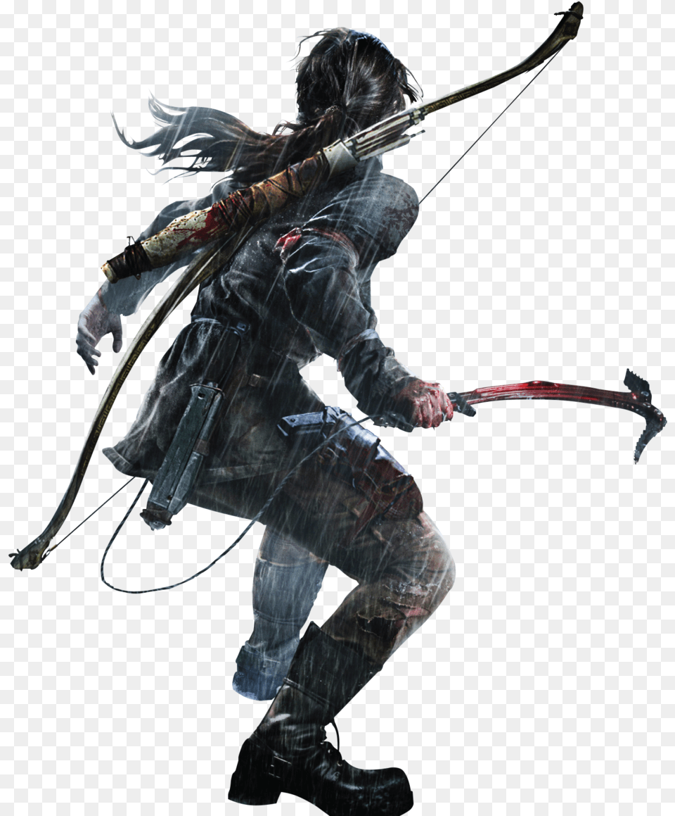 Thumb Rise Of The Tomb Raider Sys Req, Archer, Archery, Bow, Person Png Image
