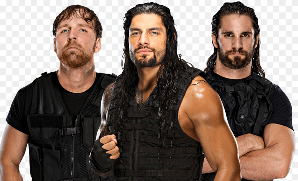 Thumb Image Roman Reigns The Shield, Person, Beard, Face, Head Free Png