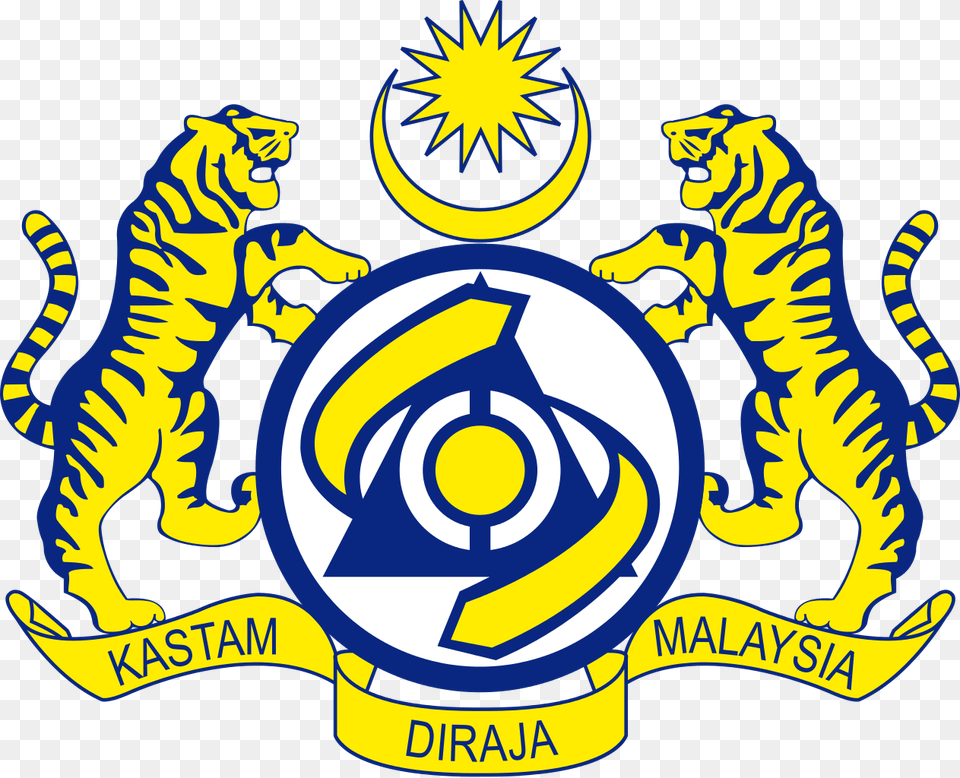 Thumb Image Royal Malaysian Customs Department, Logo, Animal, Emblem, Mammal Png