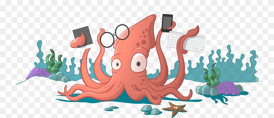 Thumb Image Sail Js, Animal, Sea Life, Invertebrate, Octopus Png