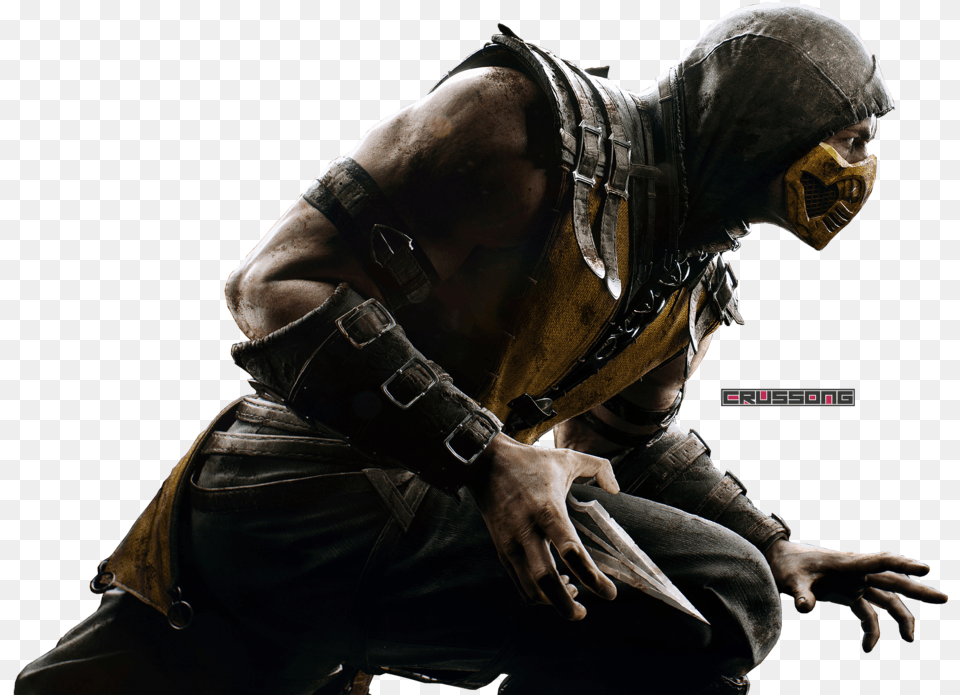 Thumb Scorpion Mortal Kombat X, Adult, Man, Male, Person Png Image