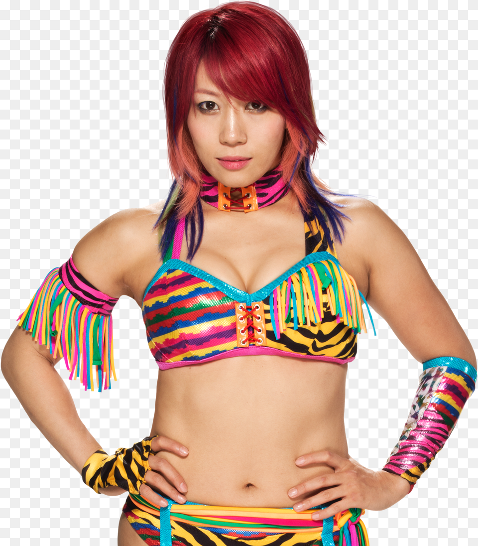 Thumb Image Seth Rollins And Asuka, Woman, Adult, Person, Clothing Png