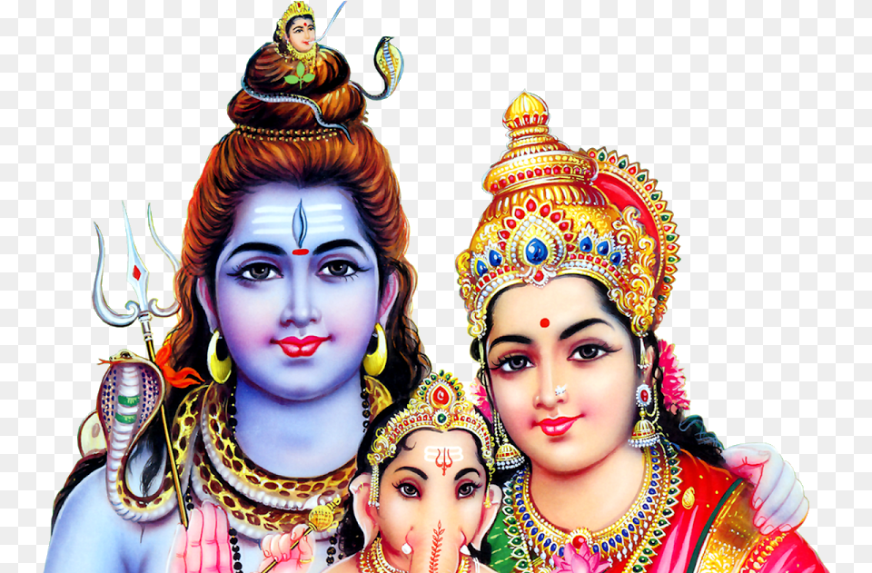 Thumb Image Shiva Parvati Images, Adult, Bride, Female, Head Free Transparent Png