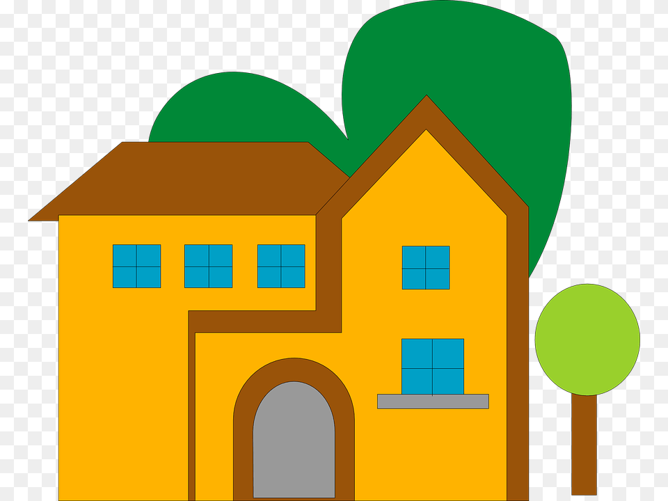 Thumb Image Short Building Clipart, Neighborhood, Arch, Architecture, Art Png