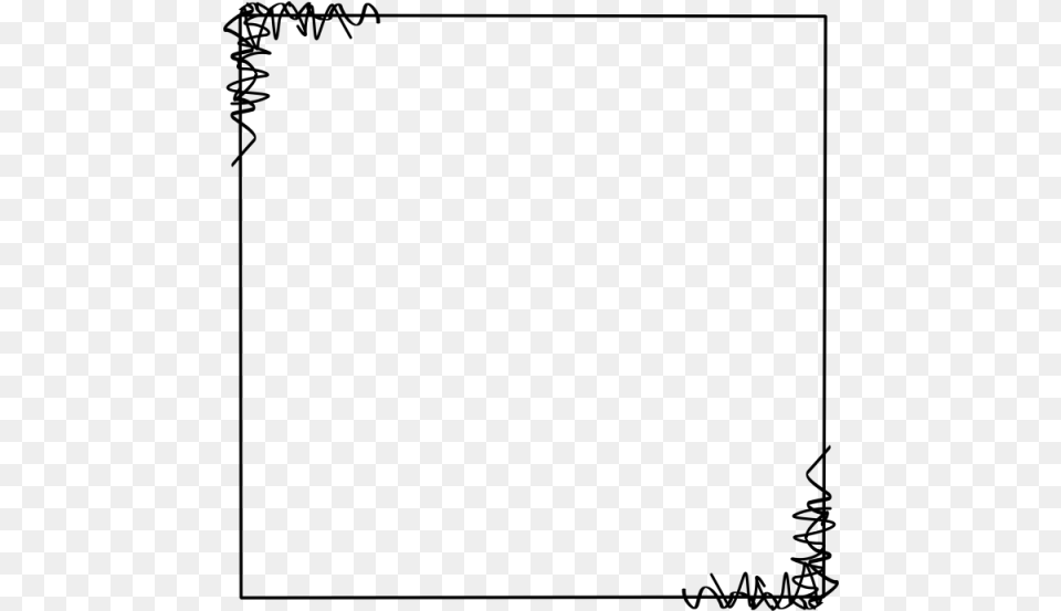 Thumb Image Simple Border Bond Paper, Gray Free Png